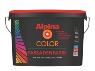 Fasādes krāsa Alpina Color FassadenFarbe 10L